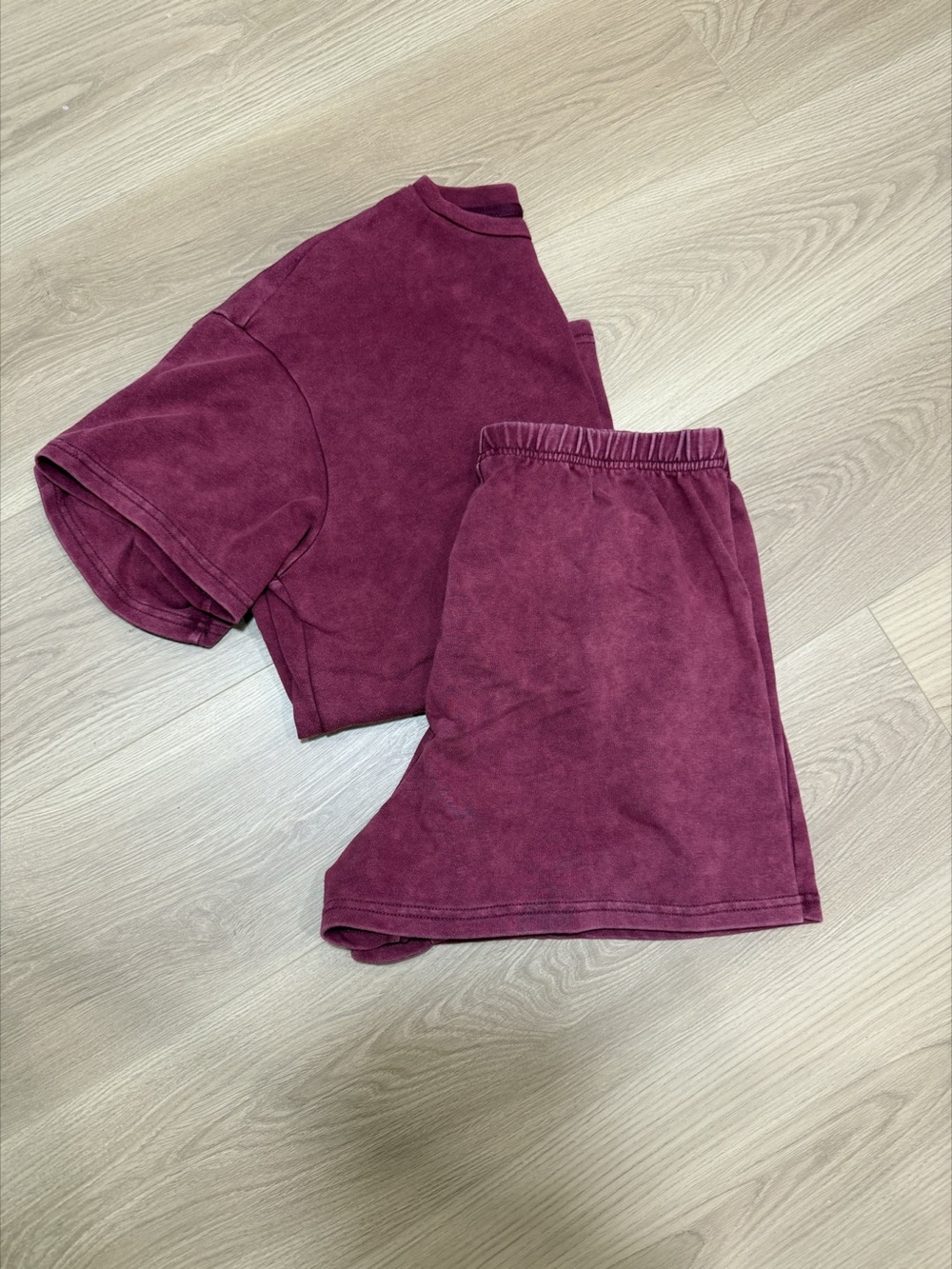 Matching Set - Distressed Red